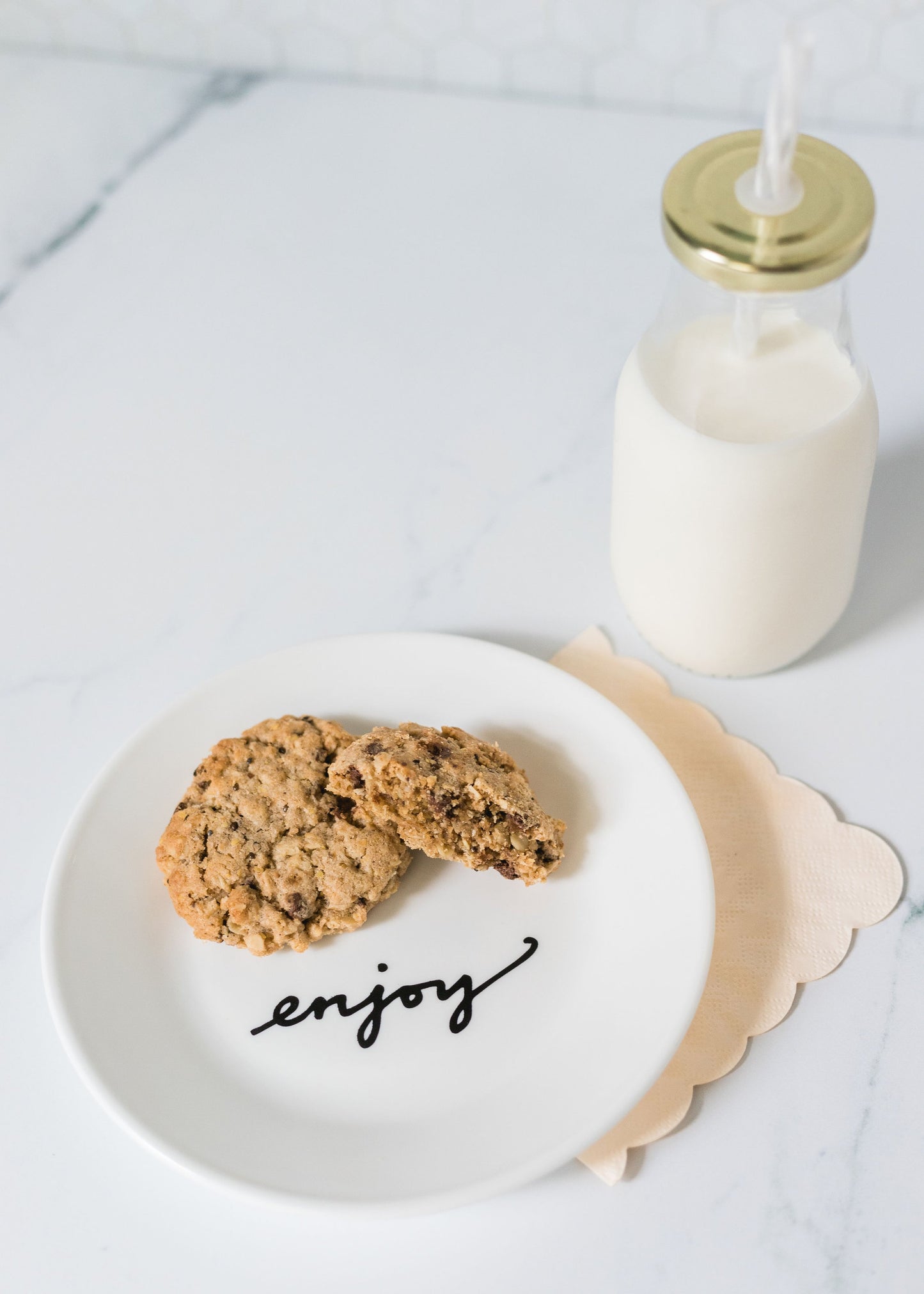 Baked Oat Chip Lactation Cookie