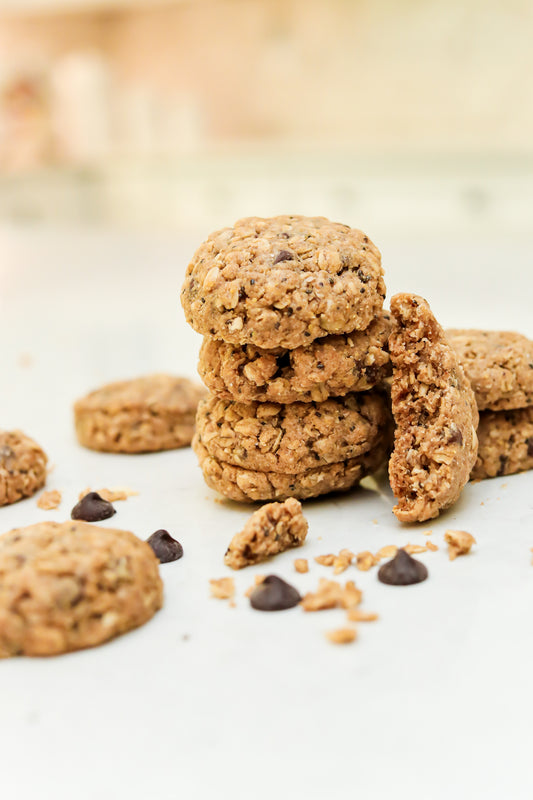 Baked Gluten Free Oat Chip Lactation Cookies
