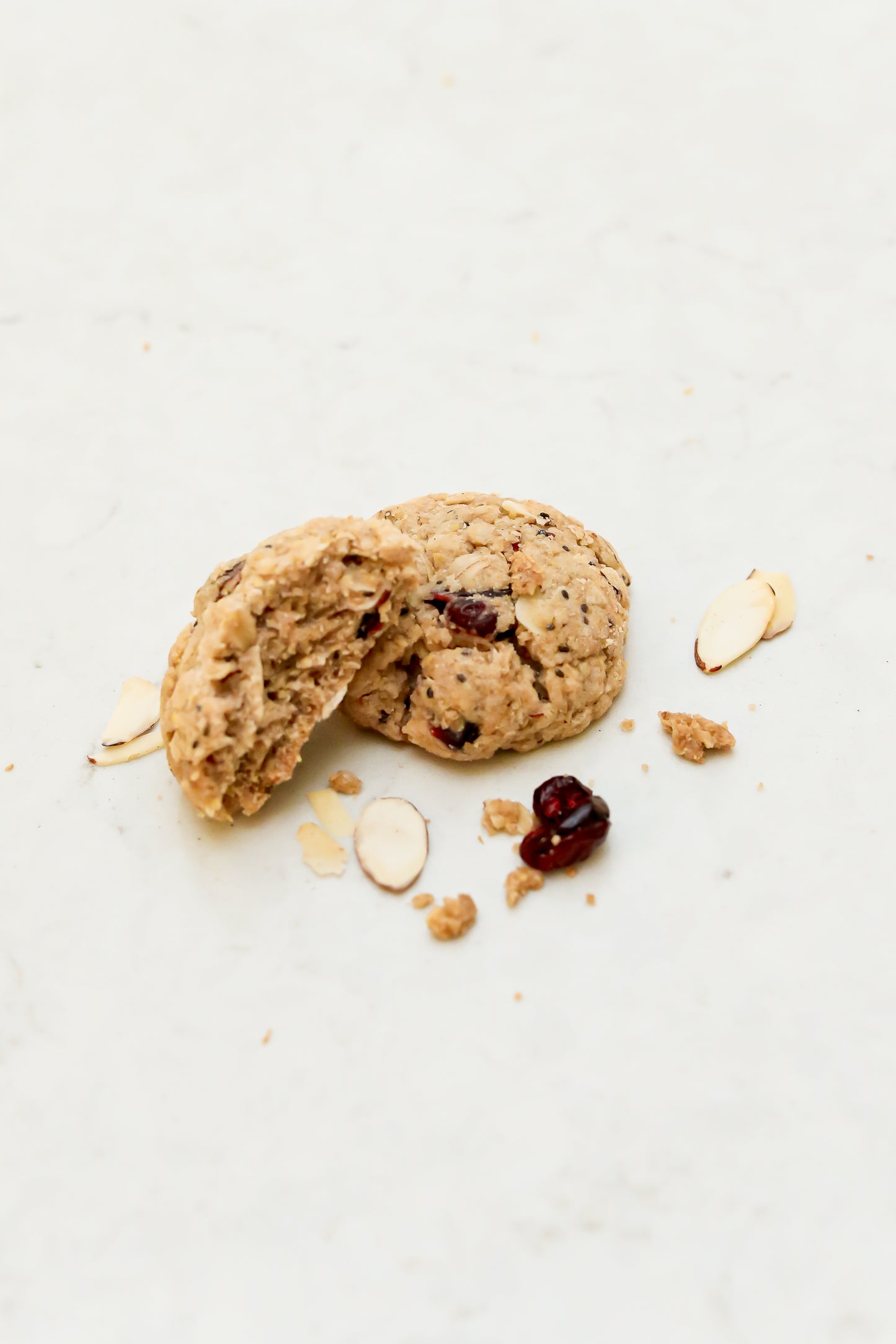 Baked Cranberry Almond Lactation Cookies